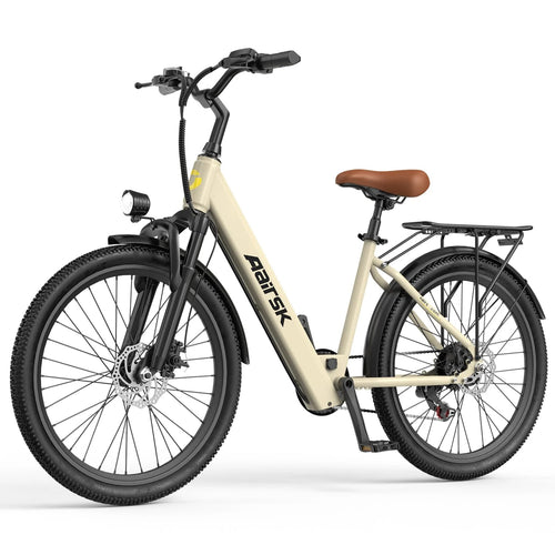 Aairsk SU7 Electric Bike in Khaki – main product view