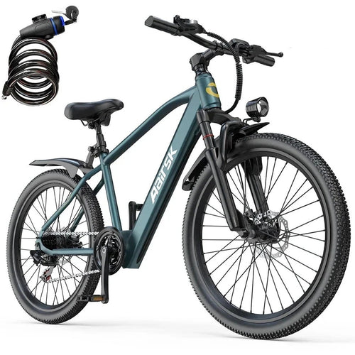 Aairsk GT300 Electric Bike in Black – main product view