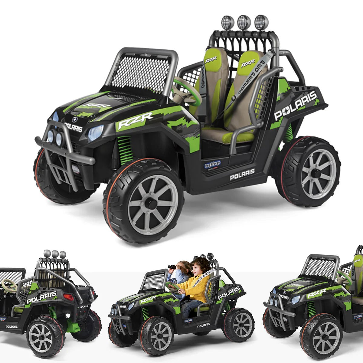 Peg Perego Polaris Ranger RZR - Green Shadow 1