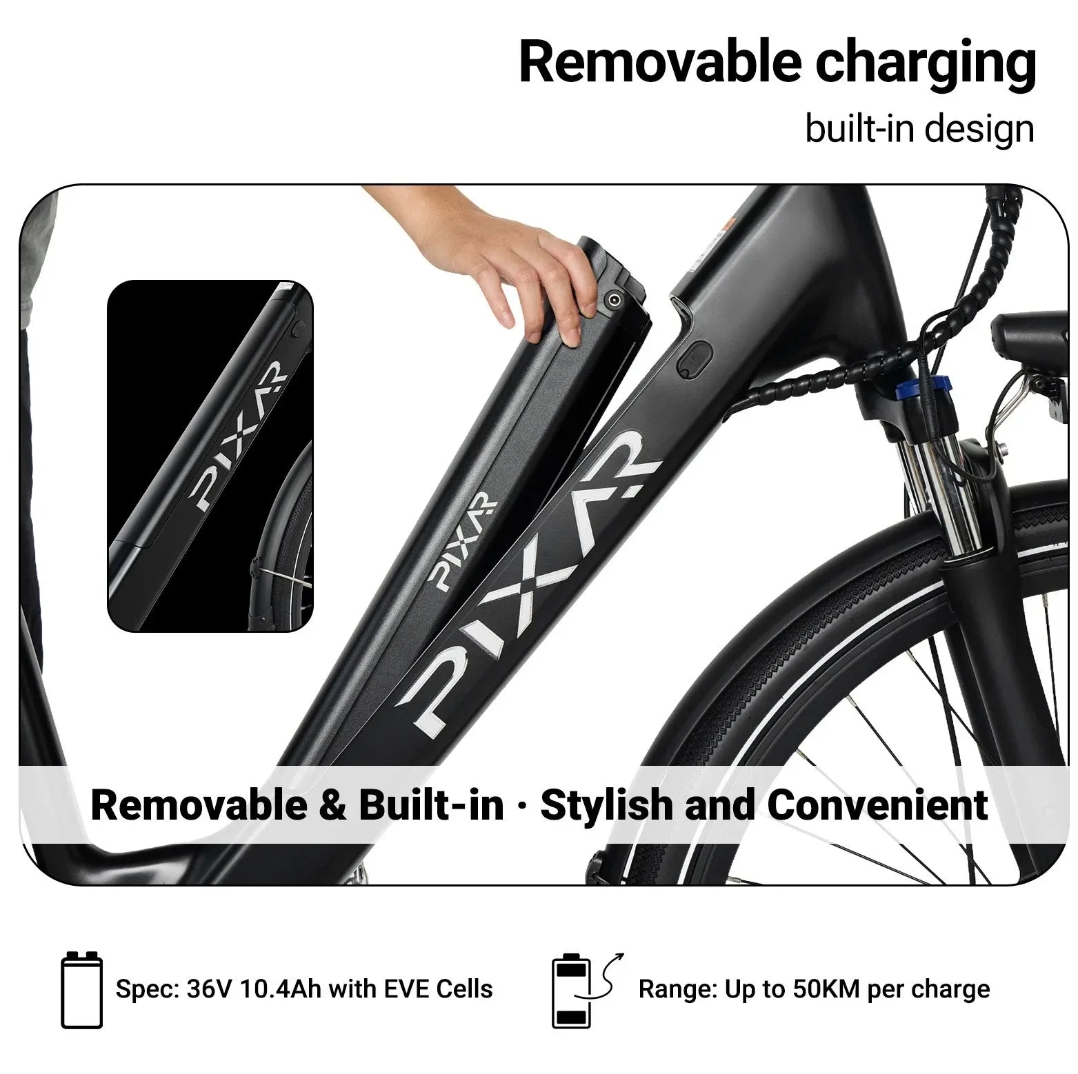 Pixar City Electric Bike 18