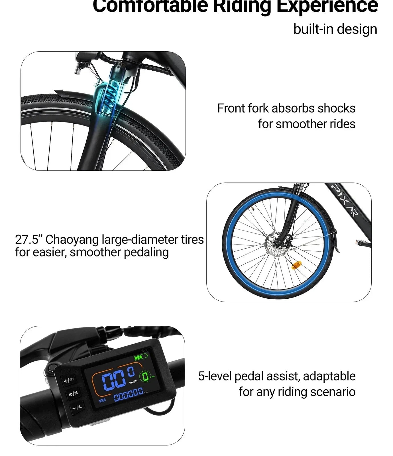 Pixar City Electric Bike 13