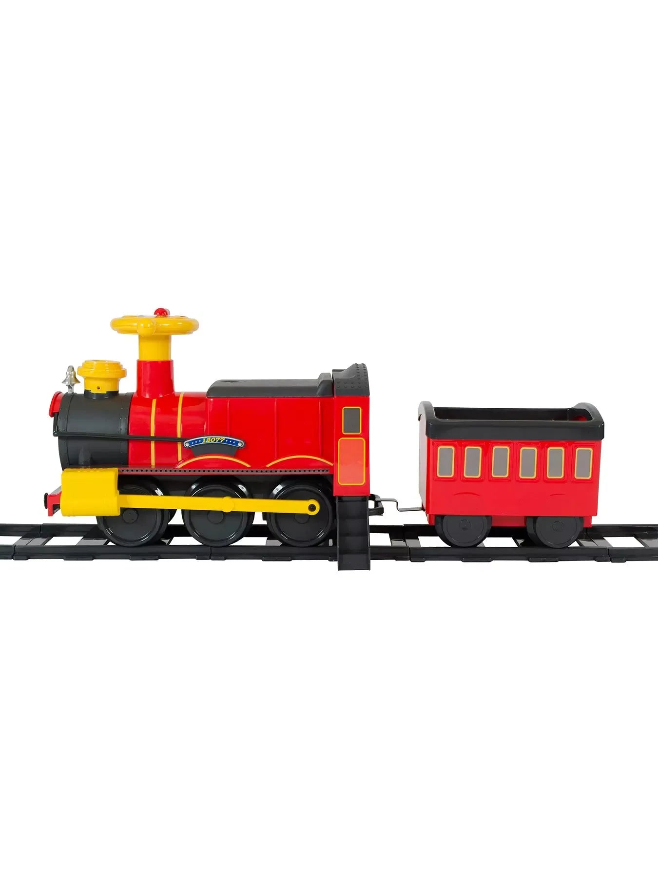 Rollplay Steam Train 6 Volt with 4 Straight and 4 x Curved Track Pack (Special Pack) 4