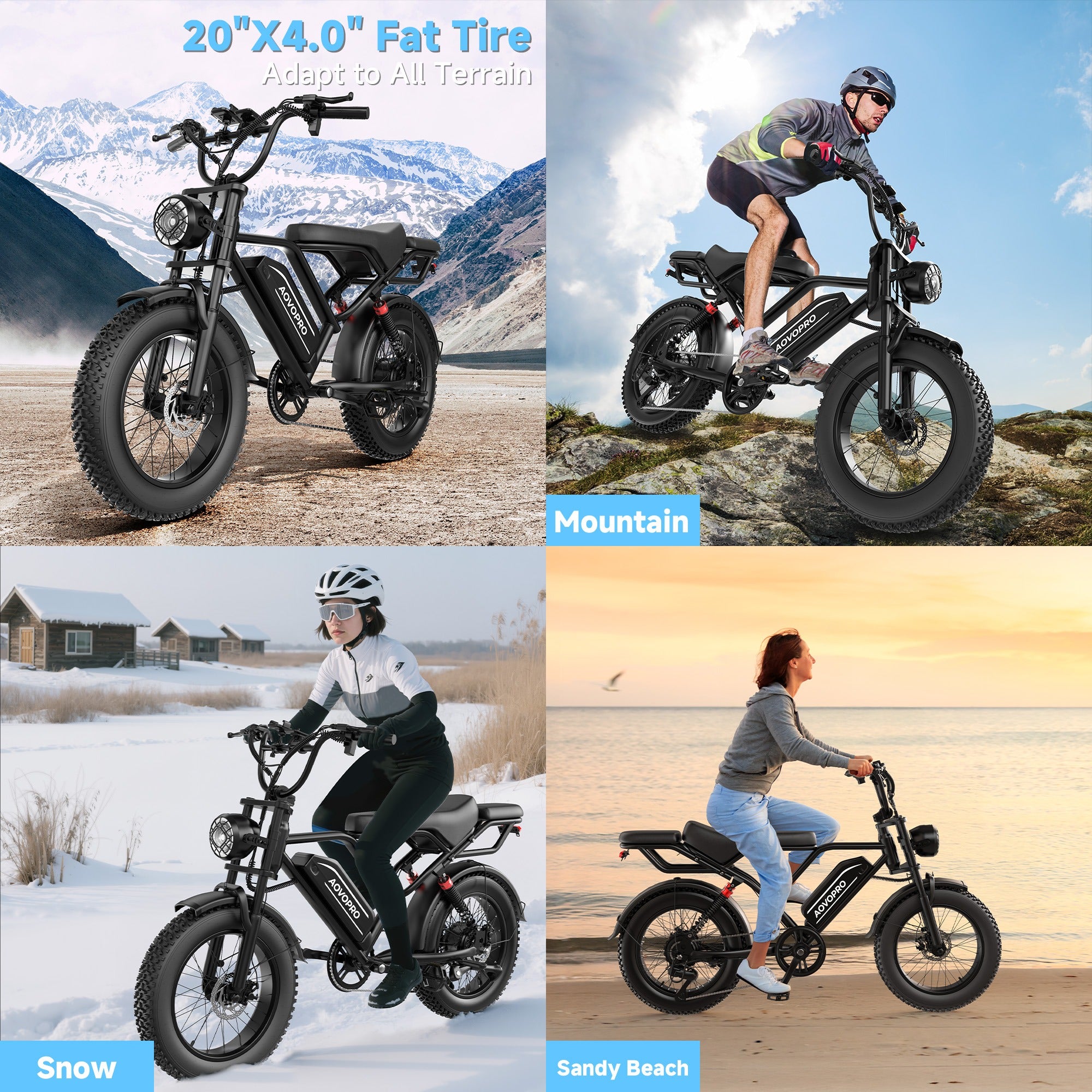 Aovo Pro AP20 Electric Bike 4