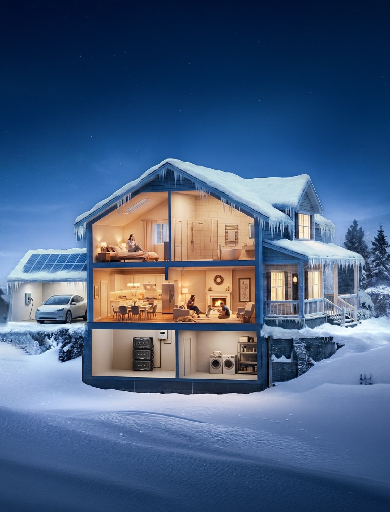 Bluetti AC180P Portable Power Station 1440Wh 13