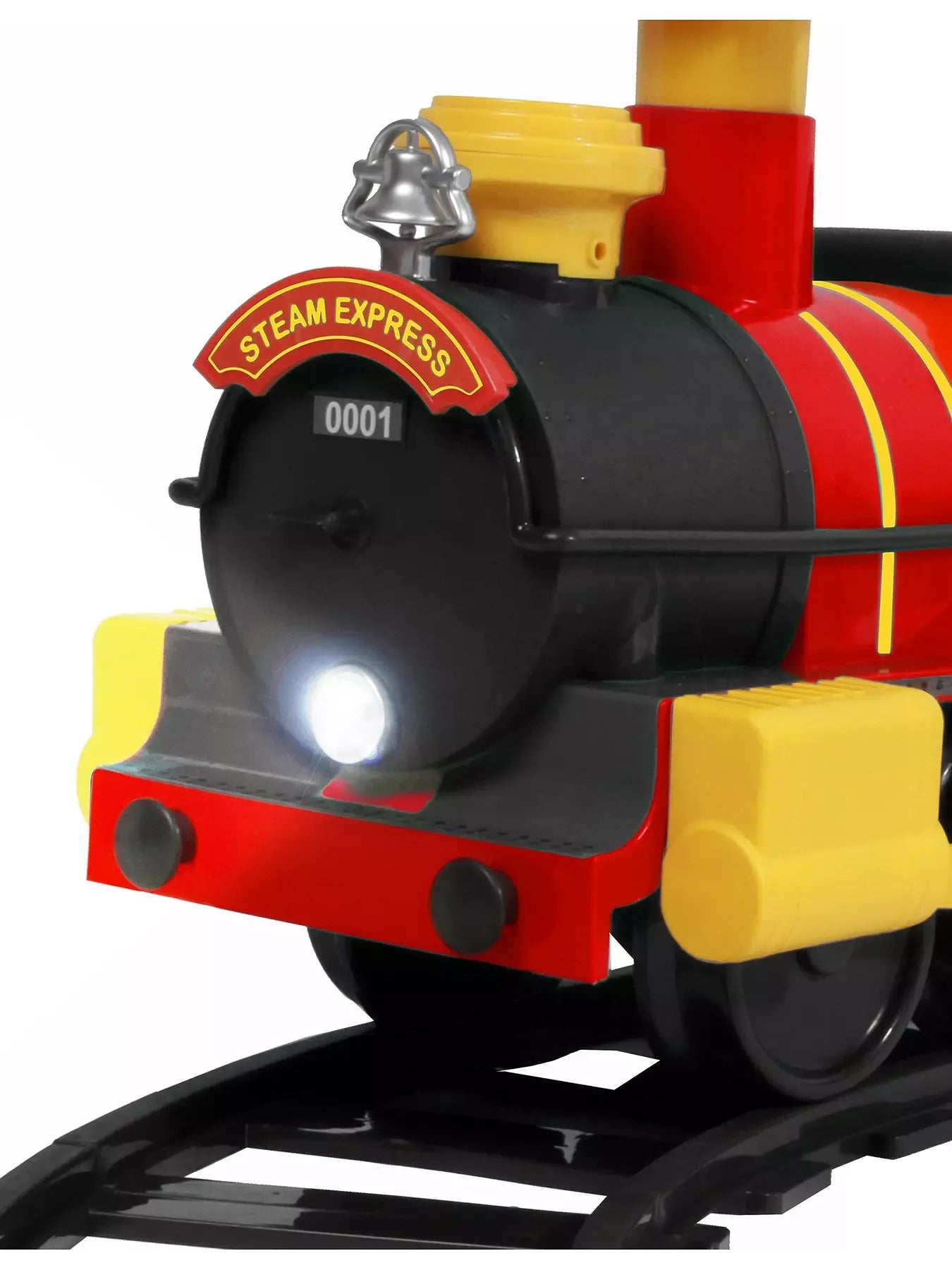 Rollplay Steam Train 6 Volt with 4 Straight and 4 x Curved Track Pack (Special Pack) 5