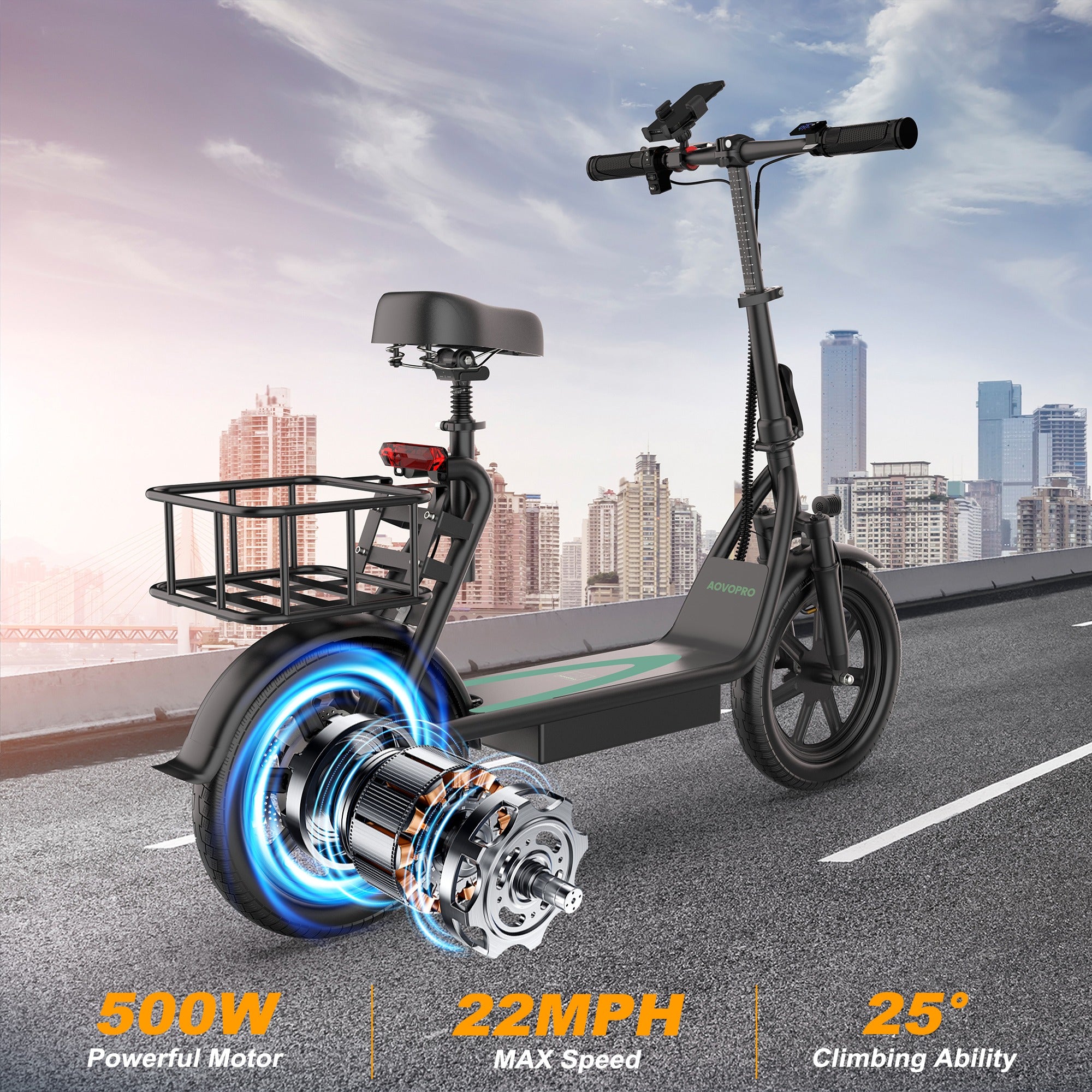 Aovo Pro ESBS Electric Scooter 4