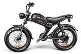 Emoko C93 Electric Bike in Black – main product view