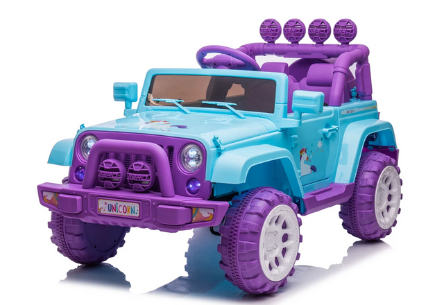 12V Princess Ride-On Jeep (BRD7588)