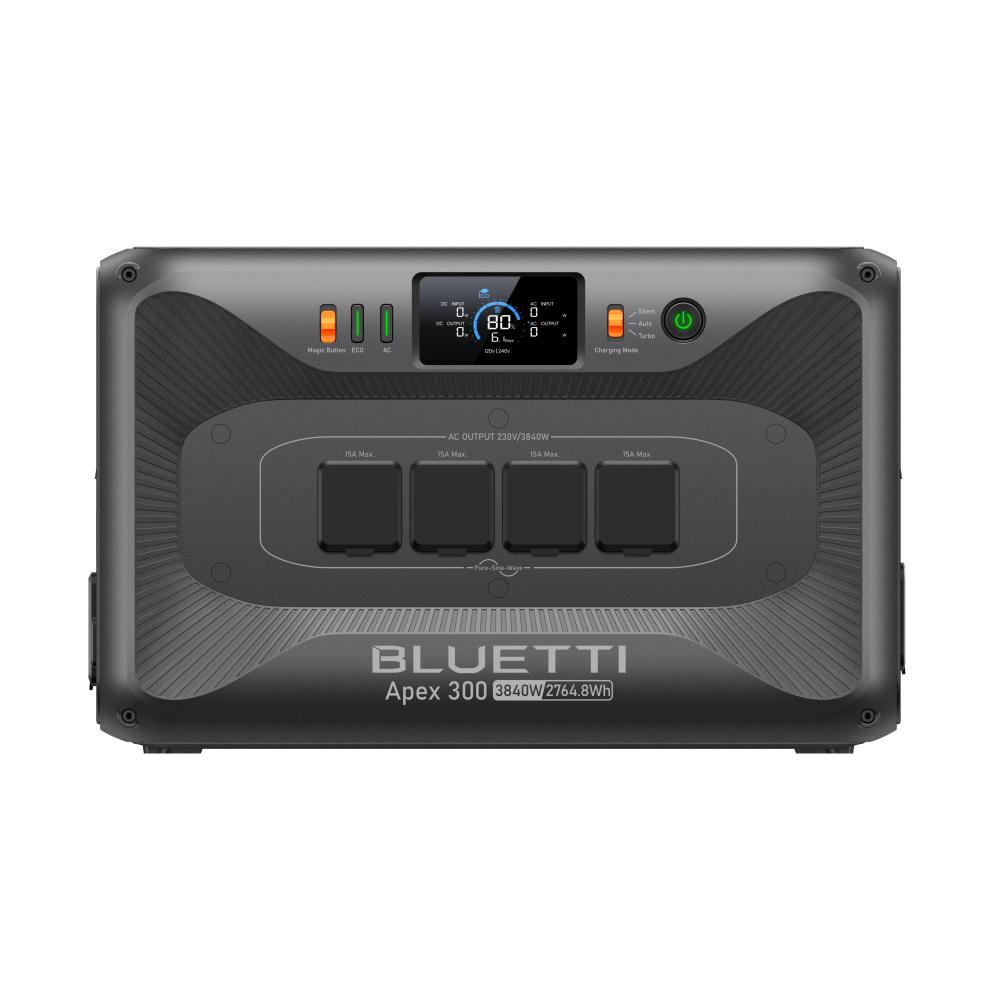 Bluetti Apex 300 Versatile Power Station 2,764.8Wh 3,840W 2
