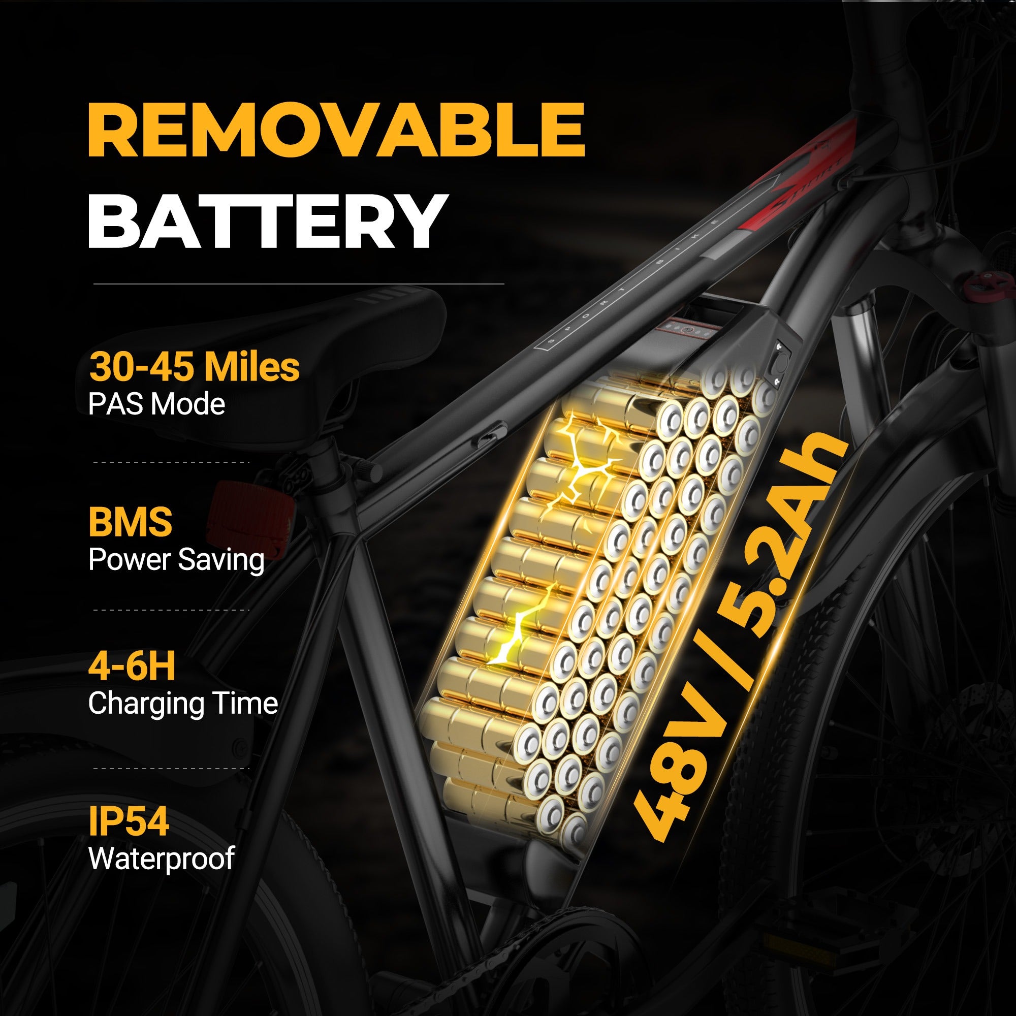 Aovo Pro BK520 Electric Bike 6