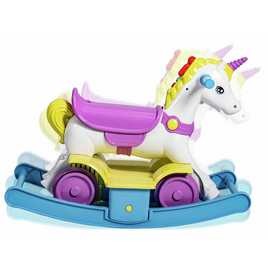 Rollplay Rainbow Unicorn Train/Rocker 2 in 1 8