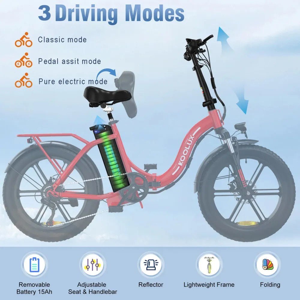 Koolux BK6S 4.0 Electric Bike 500W 48V 15Ah