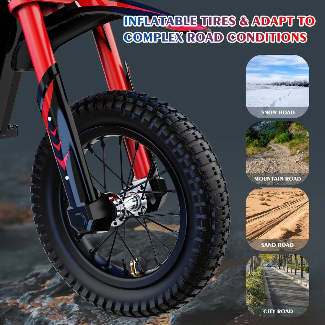 Koolux EV12M 300W Kids Electric Dirt Bike