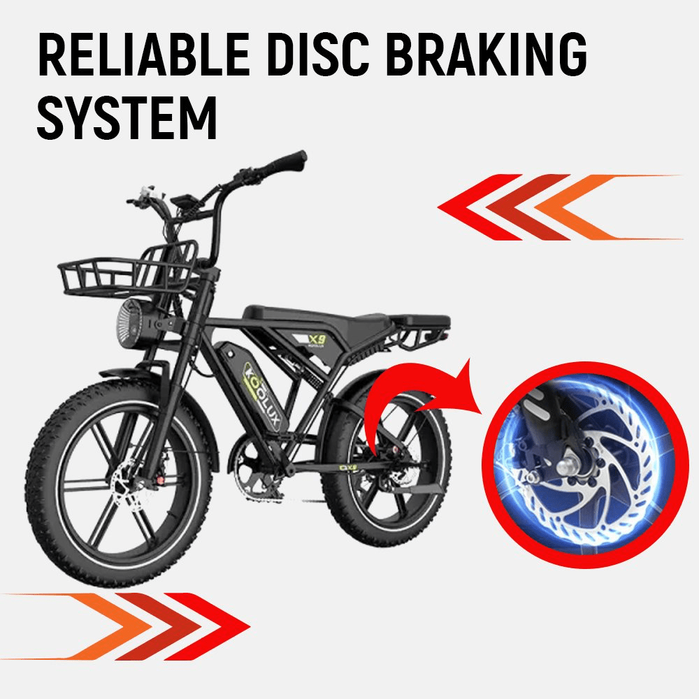 KOOLUX X9 Electric Bike 48V 15.6AH (Pro 31.2Ah)