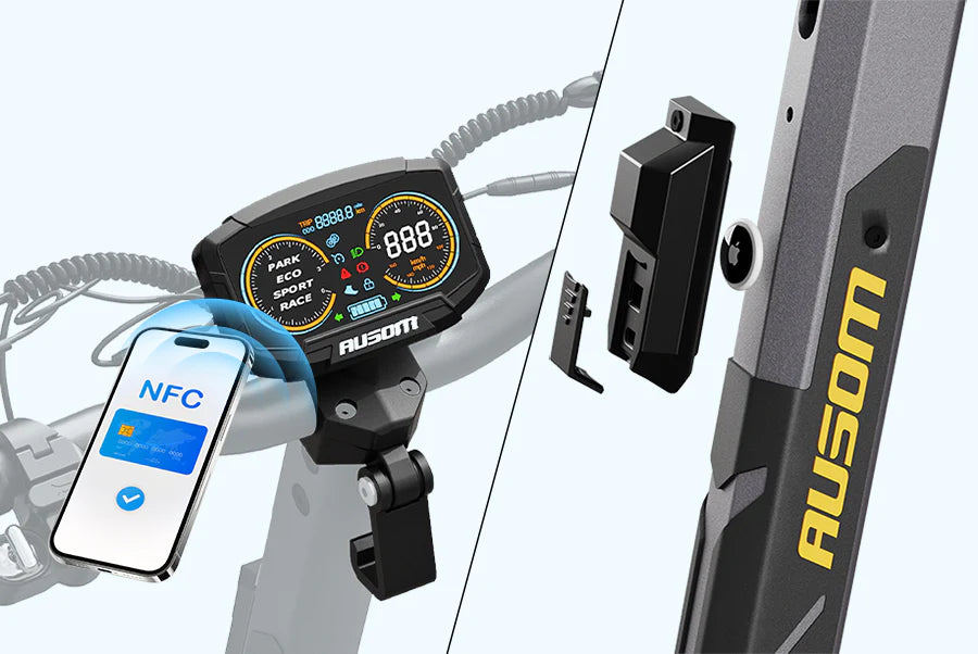 Ausom L2 MAX Dual Motor Electric Scooter 2000W 48V 20.8AH Ausom