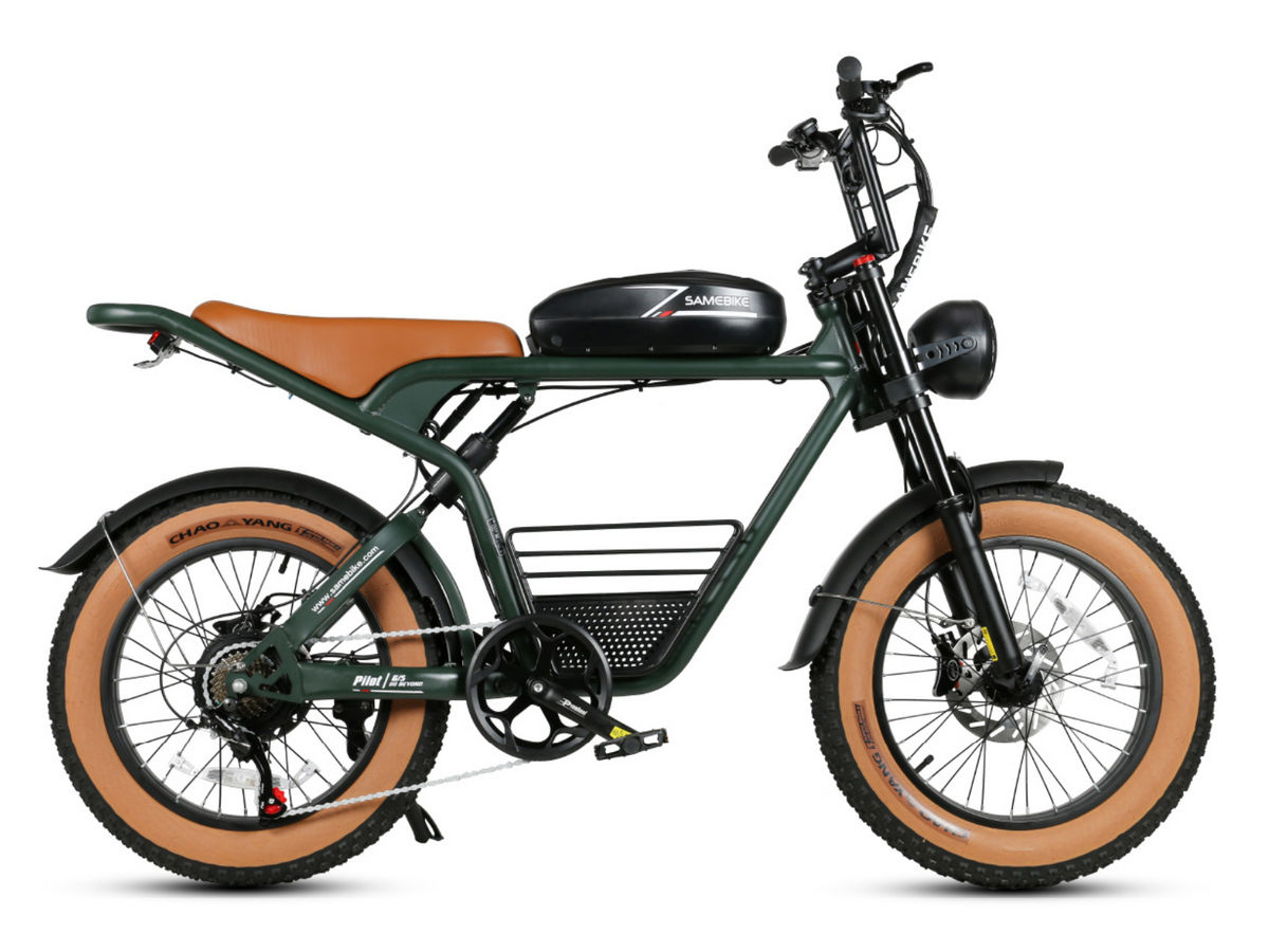 SAMEBIKE M20 electric bike - Dark Green
