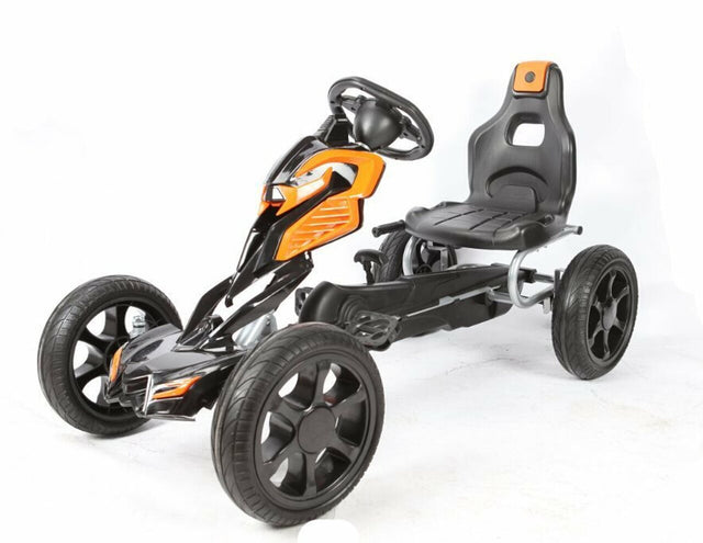 Thunder Pedal Go Kart - Orange
