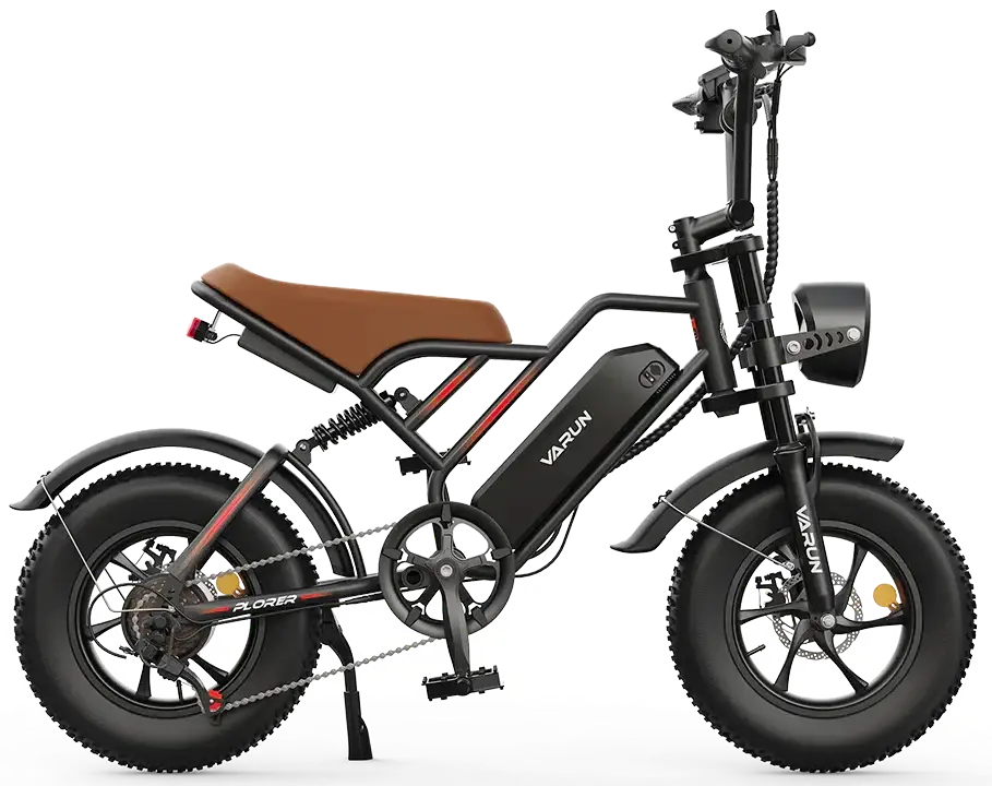 Varun Plorer Electric Bike 16inch Fat-Tire E-Bike with 48V 624Wh Varun