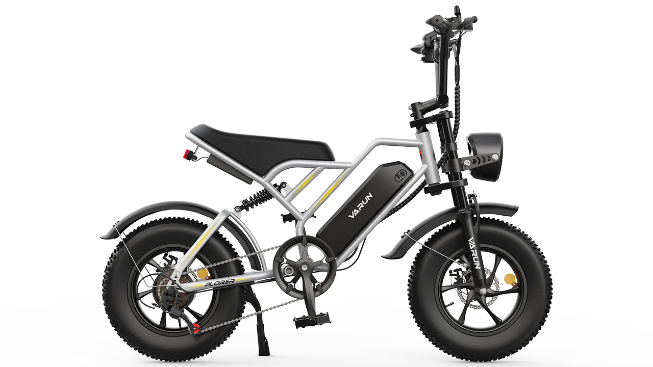 Varun Plorer Electric Bike 16inch Fat-Tire E-Bike with 48V 624Wh Varun