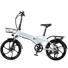 RANDRIDE YA20-W White Folding City Electric Bike