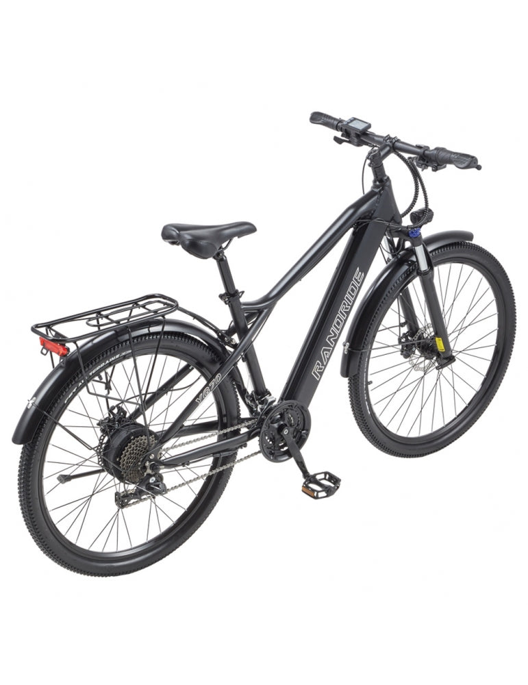 RANDRIDE YG70 black – rear three-quarter view