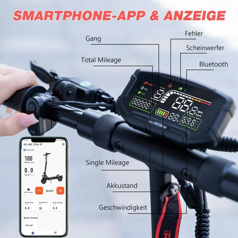 RCB D5 Pro 500W Electric Scooter