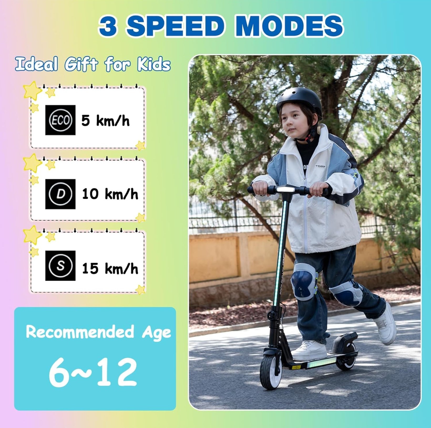 RCB R12 130W Kids Electric Scooter
