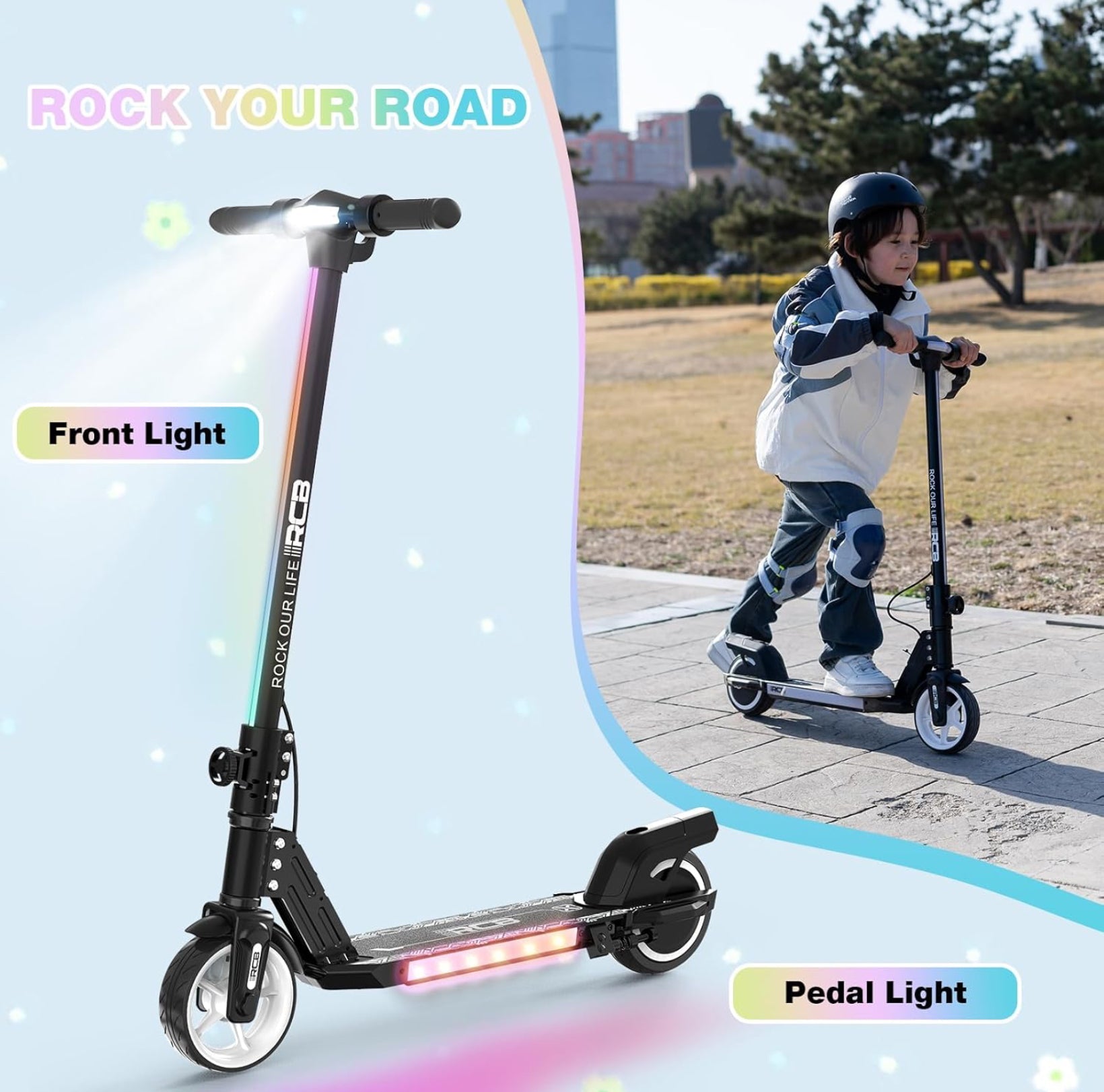 RCB R12 130W Kids Electric Scooter
