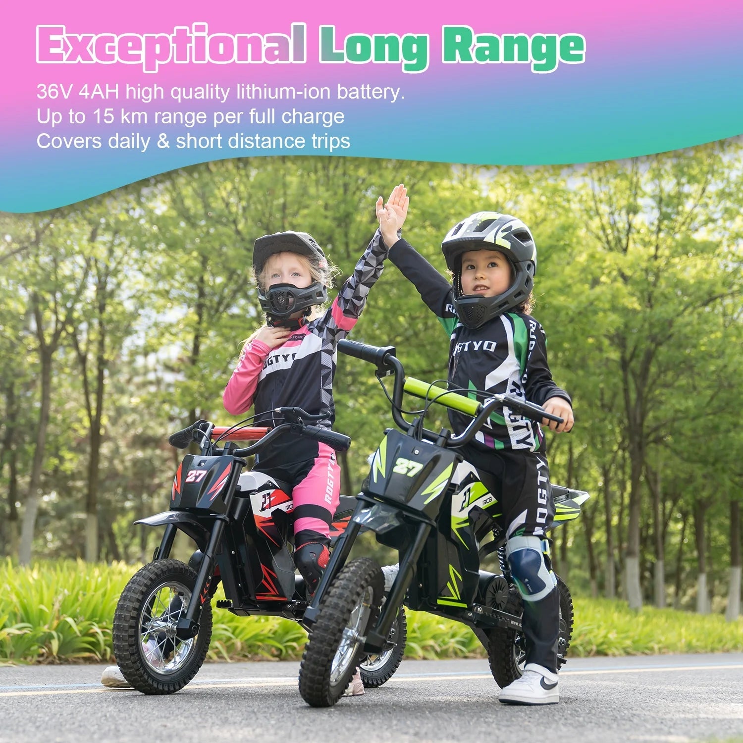 RCB R9X 300W Kids Electric Dirt Bike