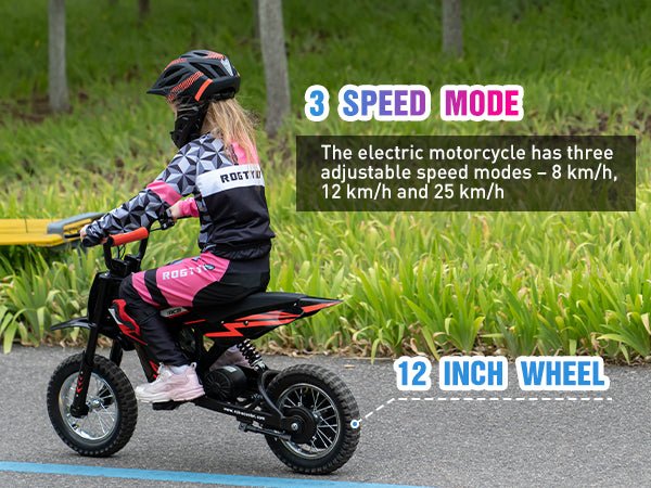 RCB R9X 300W Kids Electric Dirt Bike