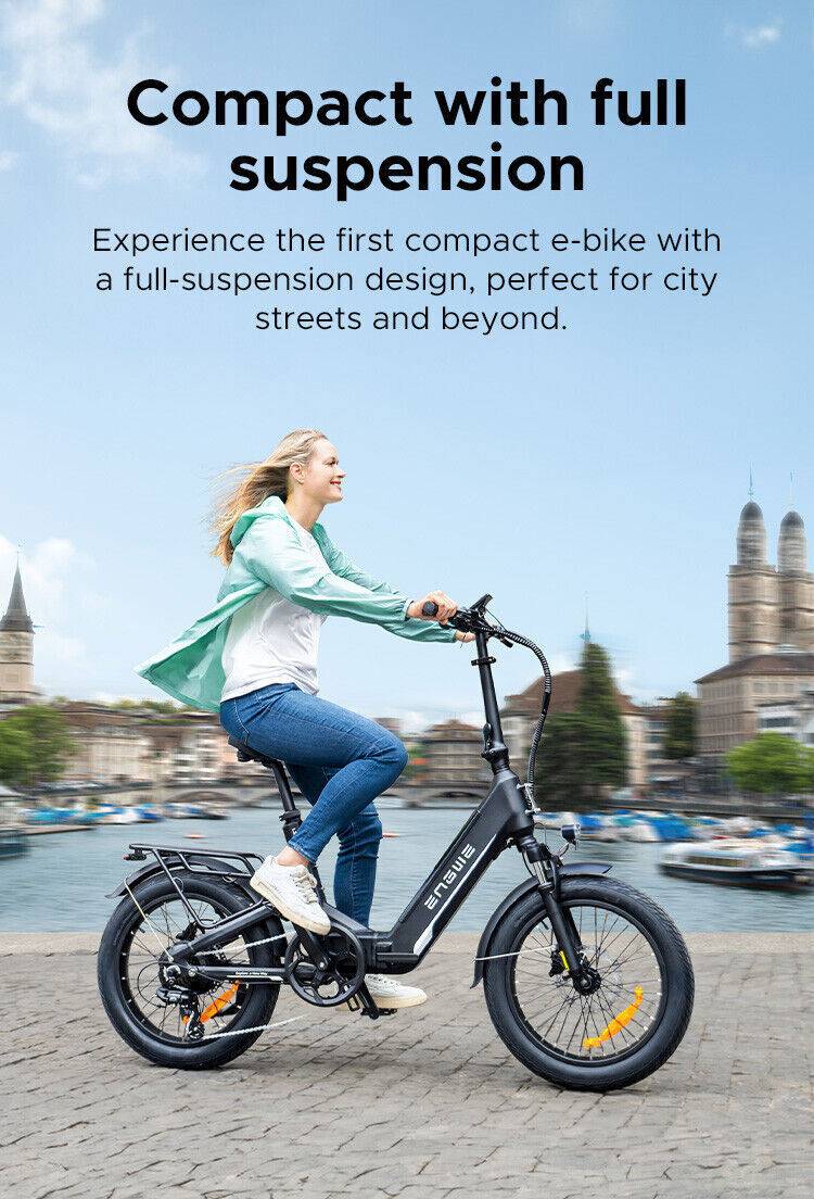 ENGWE L20 3.0 Boost Folding Electric Bike 250W 48V 13.5Ah Engwe