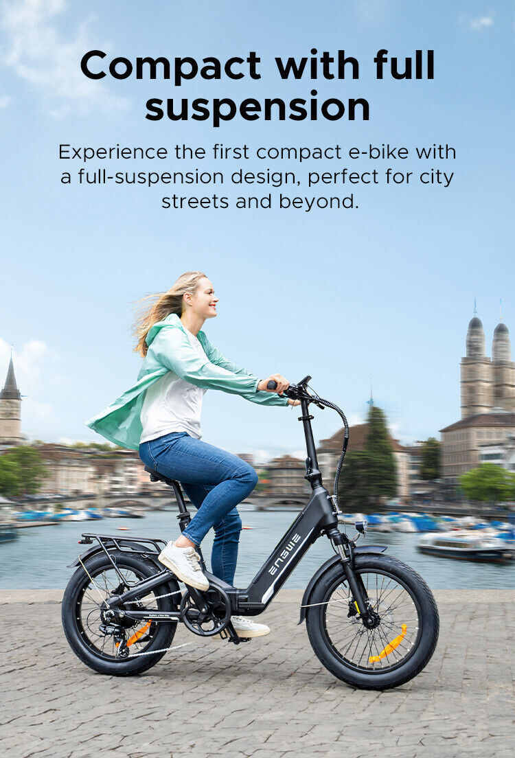 ENGWE L20 3.0 Boost Folding Electric Bike 250W 48V 13.5Ah Engwe