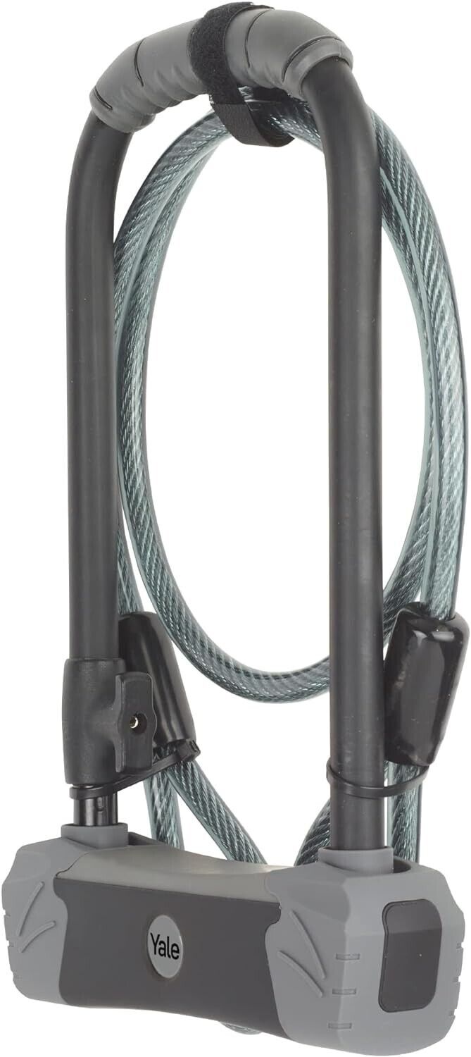 Yale Maximum Security U Bike Lock with Cable (Sold Secure Diamond) Gewage