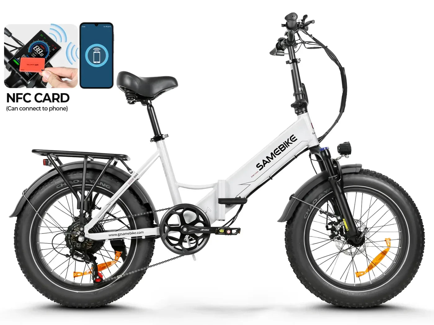 Samebike LOTDM200 Fat Tyre Electric Bike 750W 48V 13Ah