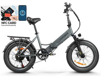 Samebike LOTDM200 Fat Tyre Electric Bike 750W 48V 13Ah