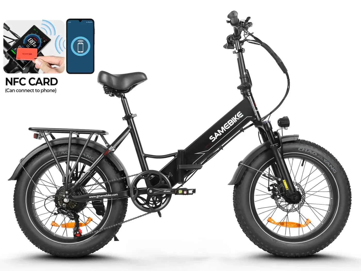 Samebike LOTDM200 Fat Tyre Electric Bike 750W 48V 13Ah