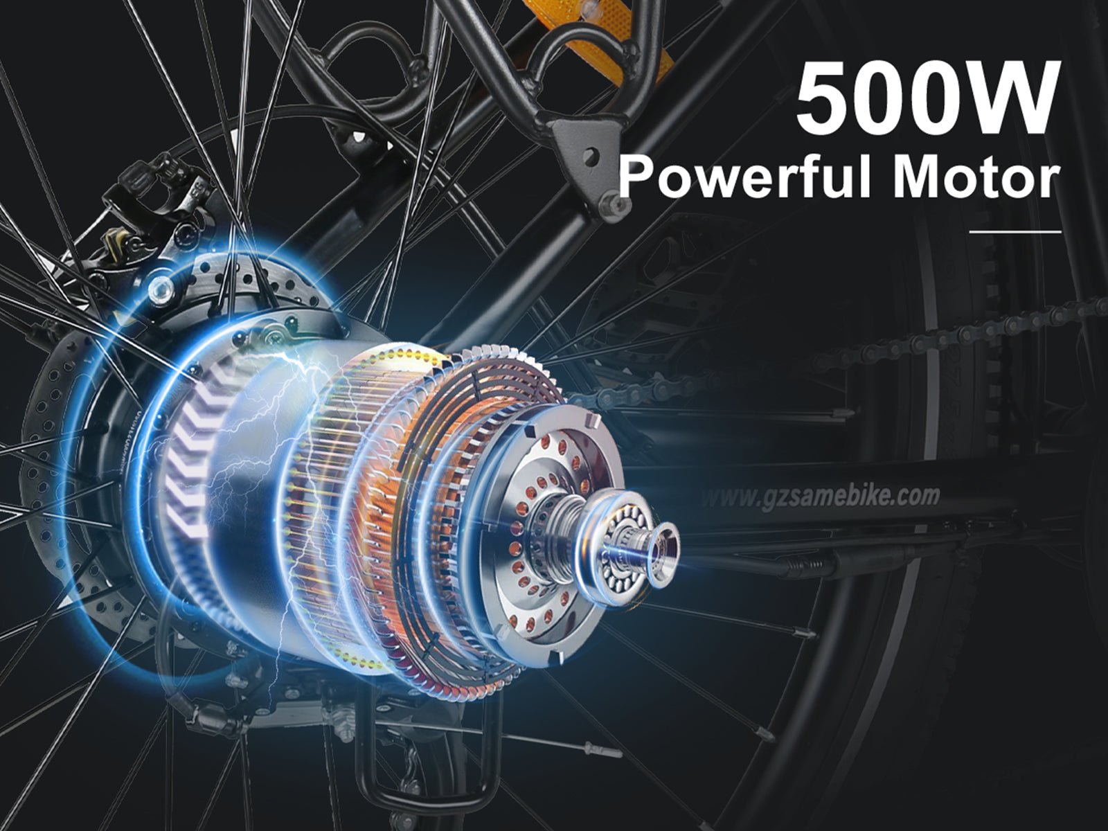 Samebike RS - A01 PRO 26" Electric Bike 250W 36V 15Ah