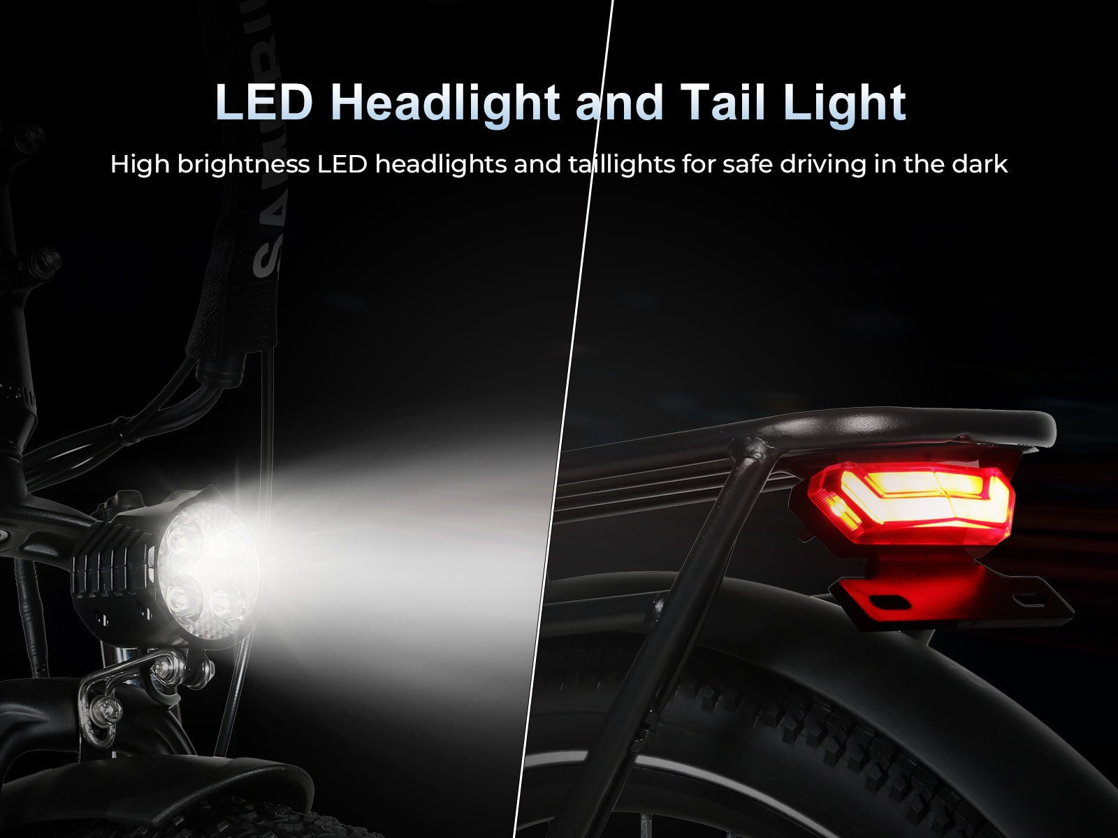 Samebike RS - A01 PRO 26" Electric Bike 250W 36V 15Ah