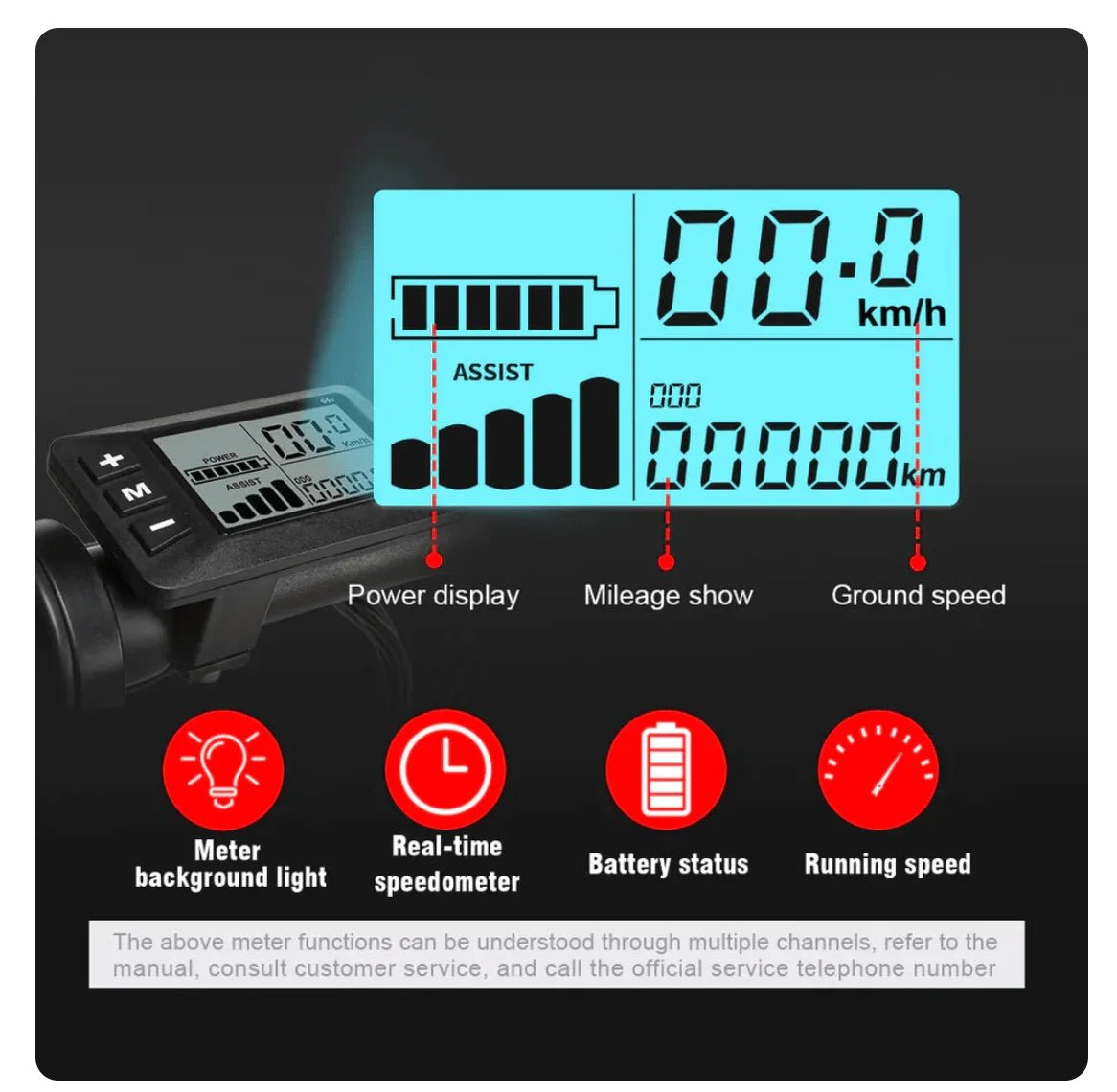Samebike SY26 - II FT 26” Electric Bike 750W 36V 13Ah