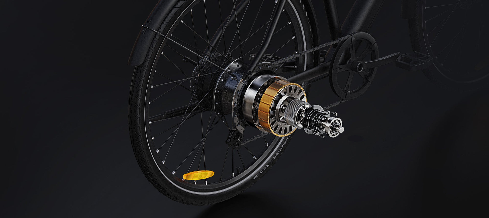 DYU Stroll 1 Electric Bike feature detail 1