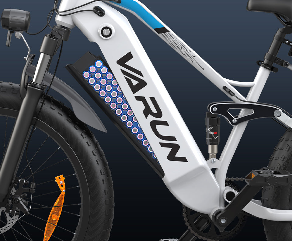 Varun S26 Electric Bike battery detail