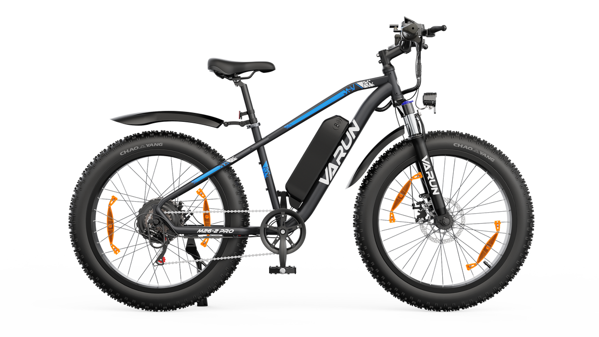 VARUN M26-2 PRO electric bike in black