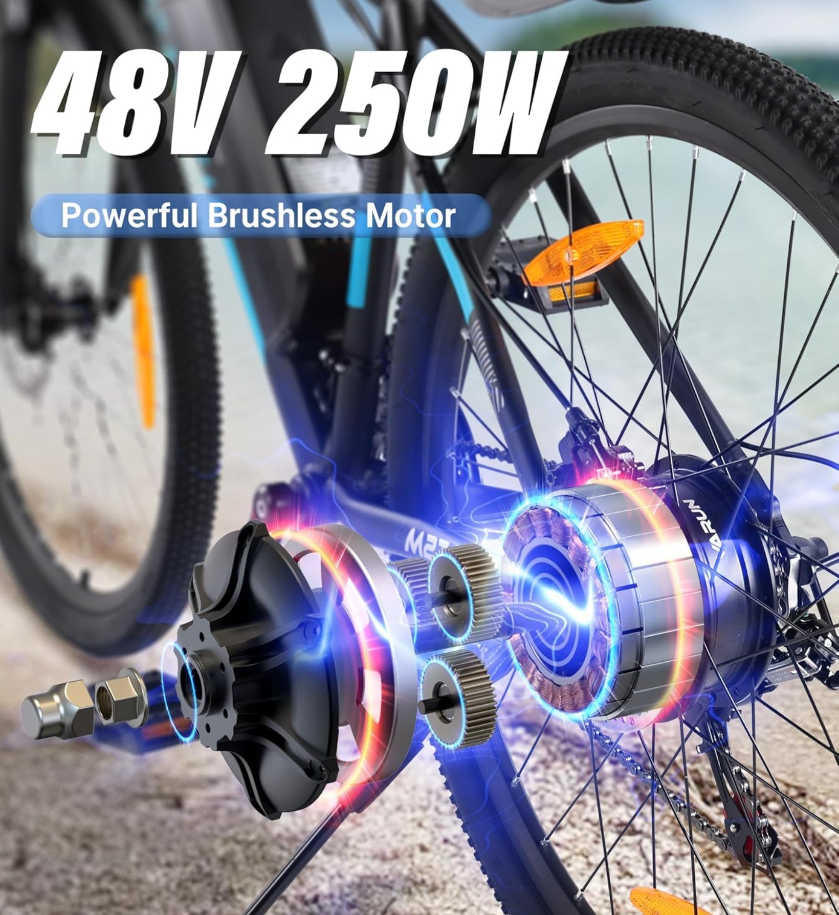 VARUN M26 Electric Bike 26inch 500W 48V 7.8Ah