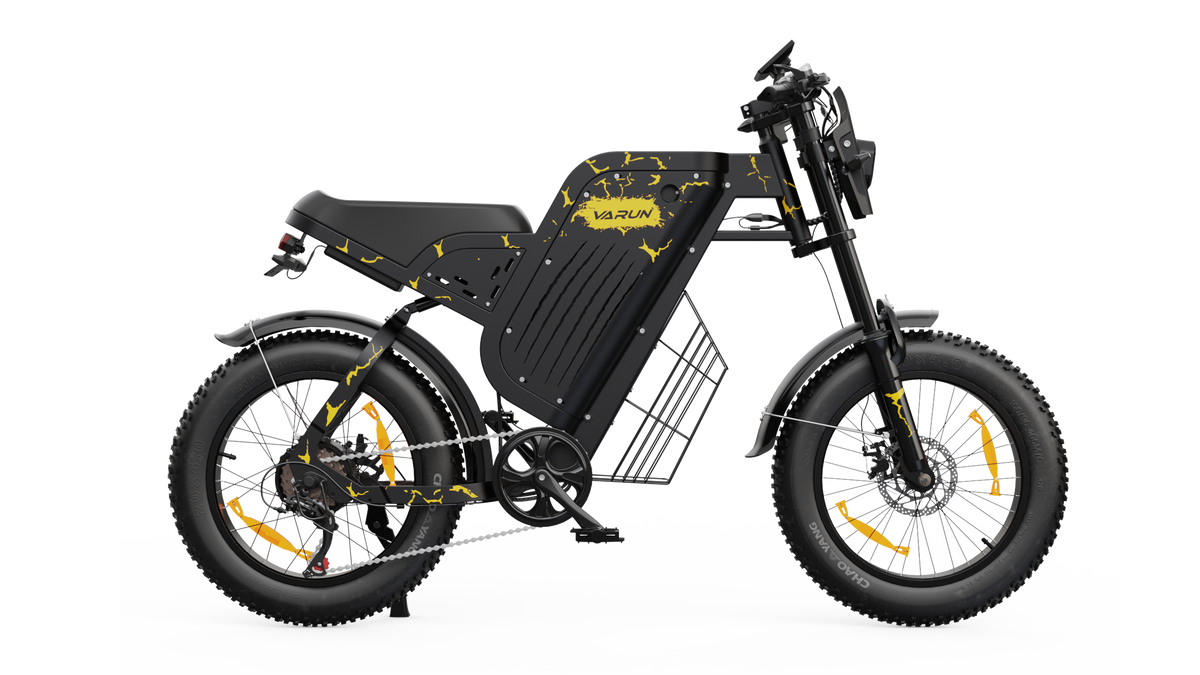 VARUN X-PLORER RAPTOR electric bike - Yellow