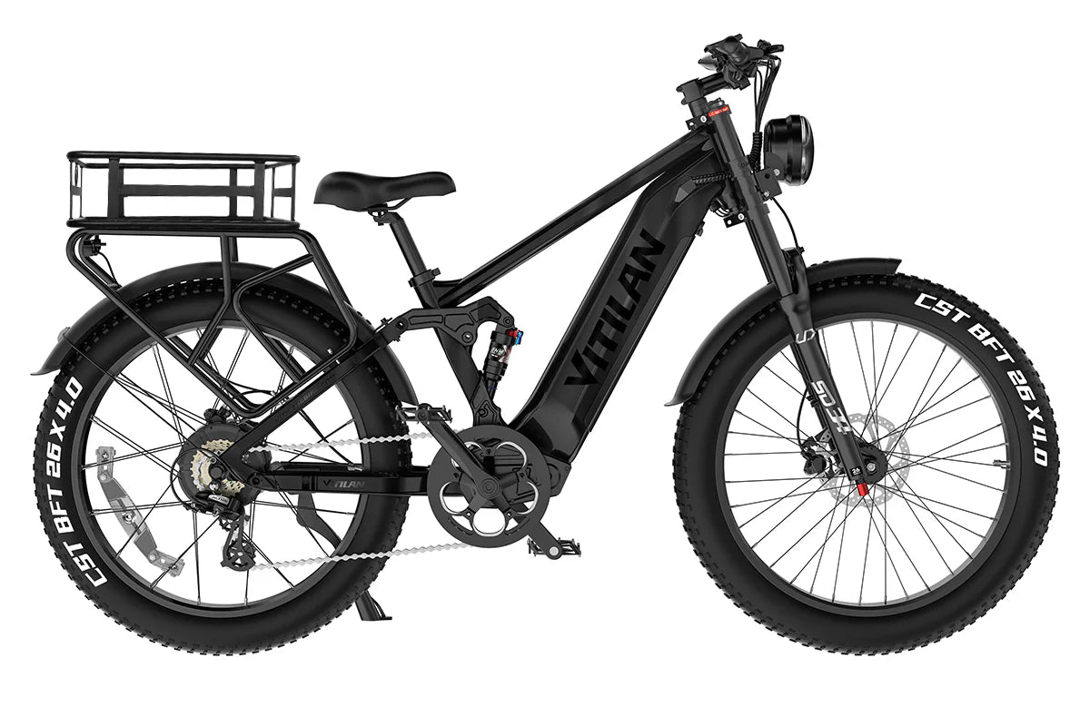 vitilan t7 pro with rear rack image