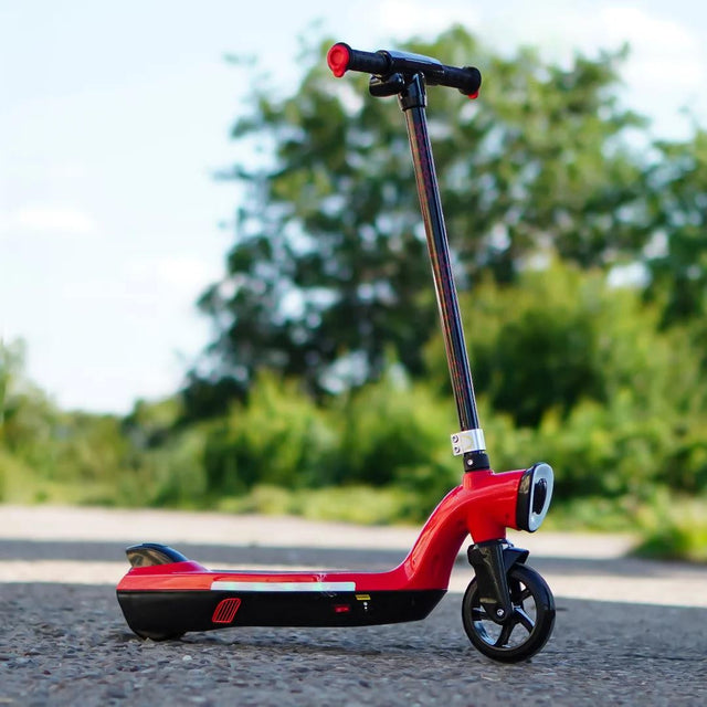 12V Kids Ride-On Scooter - Red